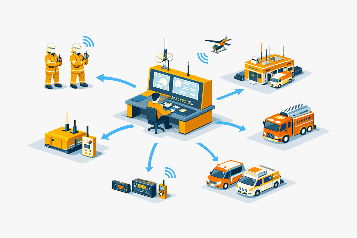 高機能消防通信指令システム／消防救急デジタル無線