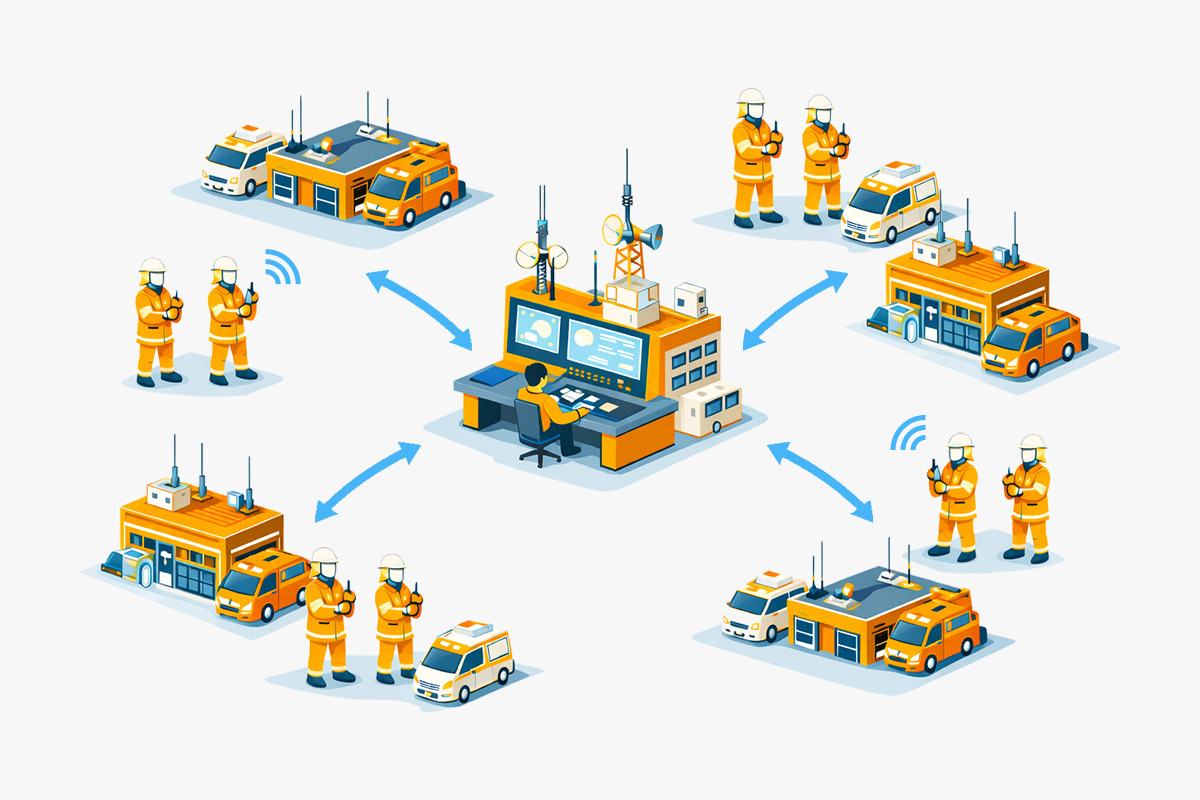 消防通信指令システムの広域化・共同化