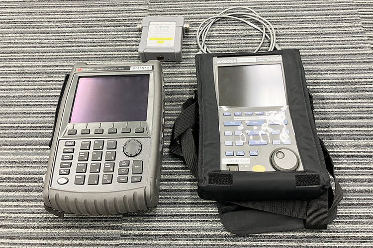 測定機材_スペクトラムアナライザ・パワーセンサ